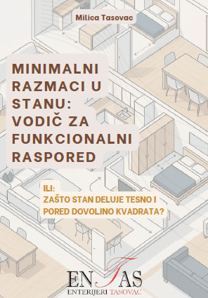 Minimalni razmaci u enterijeru